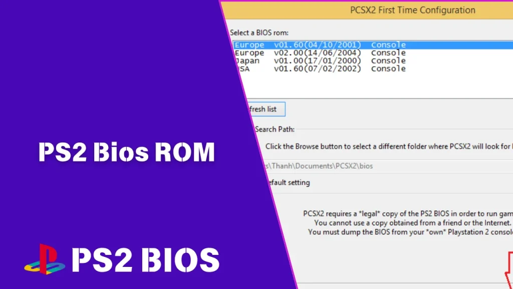 What is the PS2 Bios Rom? 1 What is PS2 BIOS